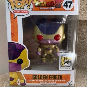 golden frieza pop vinyl